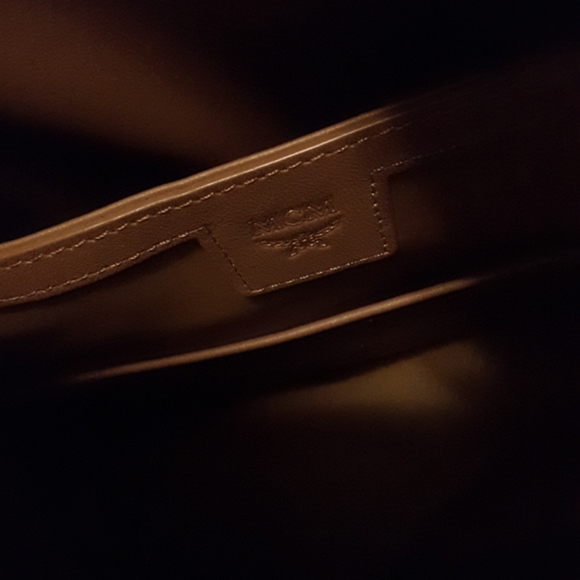 MCM Black Backpack Medium size, with studs! NWOT. - Picture 7 of 10